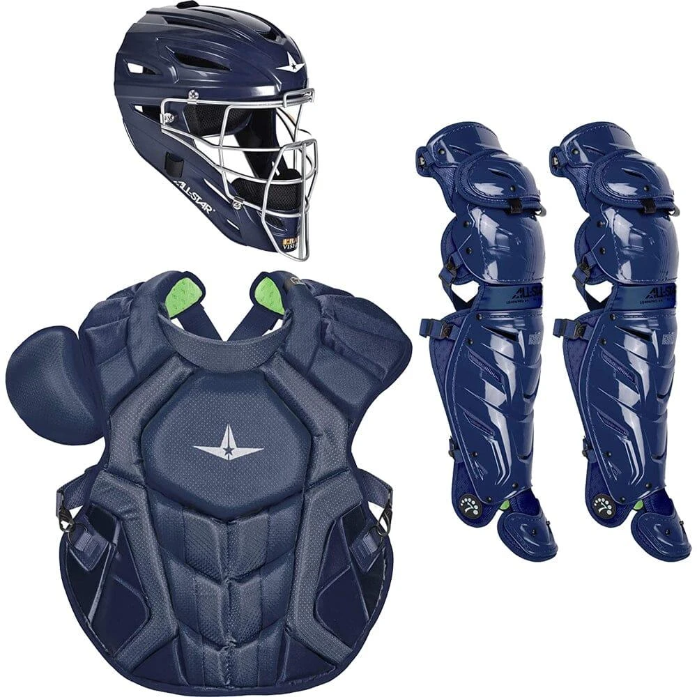 All-Star S7 Axis Elite (Ages 9-12) Solid Catcher's Kit NOCSAE Approved: CKCC912S7XS - Image 3