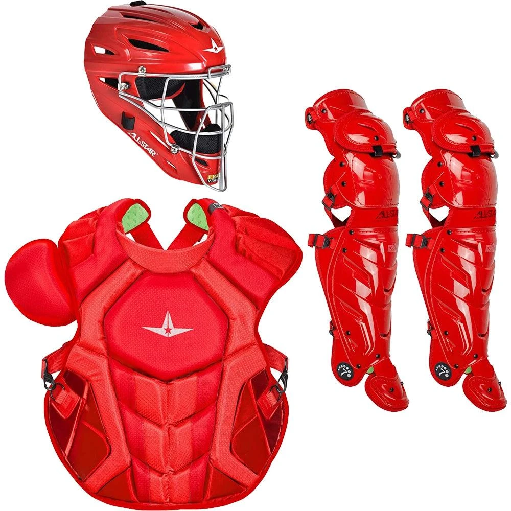 All-Star S7 Axis Elite (Ages 9-12) Solid Catcher's Kit NOCSAE Approved: CKCC912S7XS - Image 5