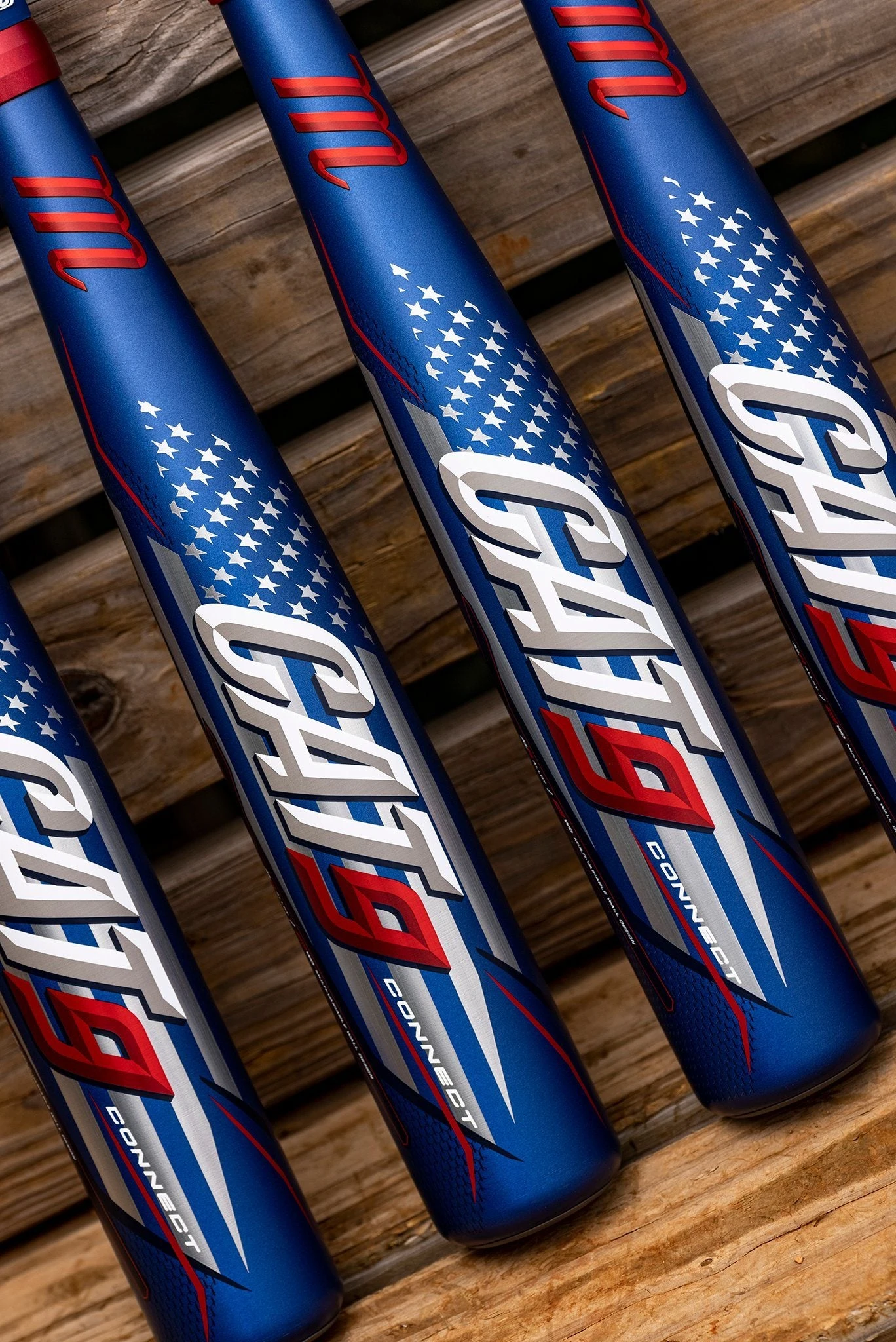 Marucci CAT 9 Connect America Senior League (-5) USSSA Baseball Bat: MSBCC95A - Image 3