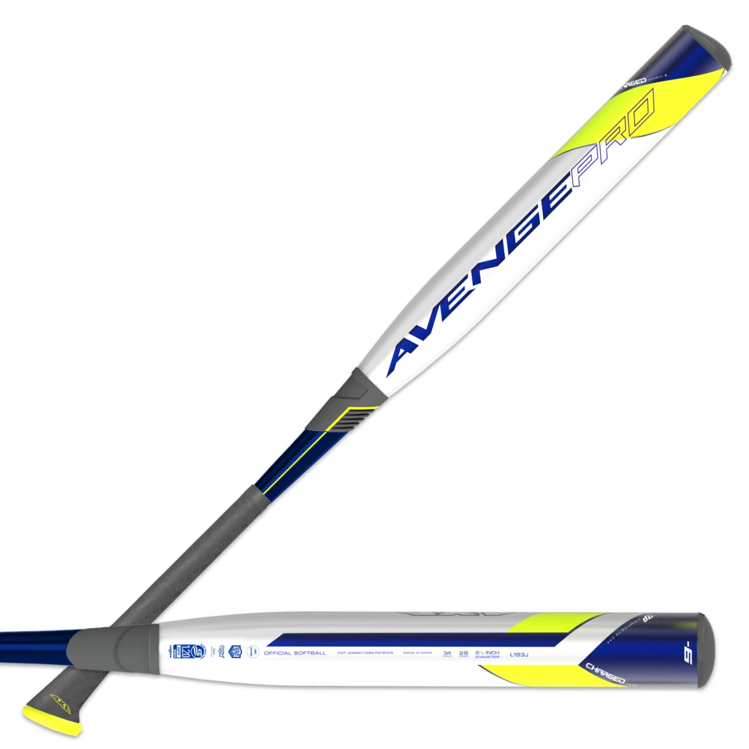 2022 Axe Avenge Pro Dual Stamp 240 Slowpitch Softball Bat: L193J - Image 2
