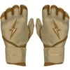 Bruce Bolt PREMIUM PRO Gold Series Batting Gloves: Long Cuff