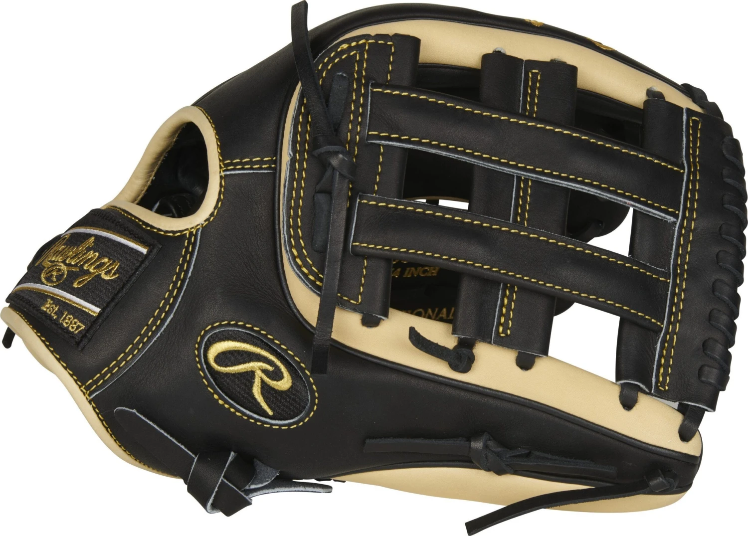Rawlings Heart Of The Hide R2G 12.75" Outfield Baseball Glove: PROR3319-6BC - Image 3