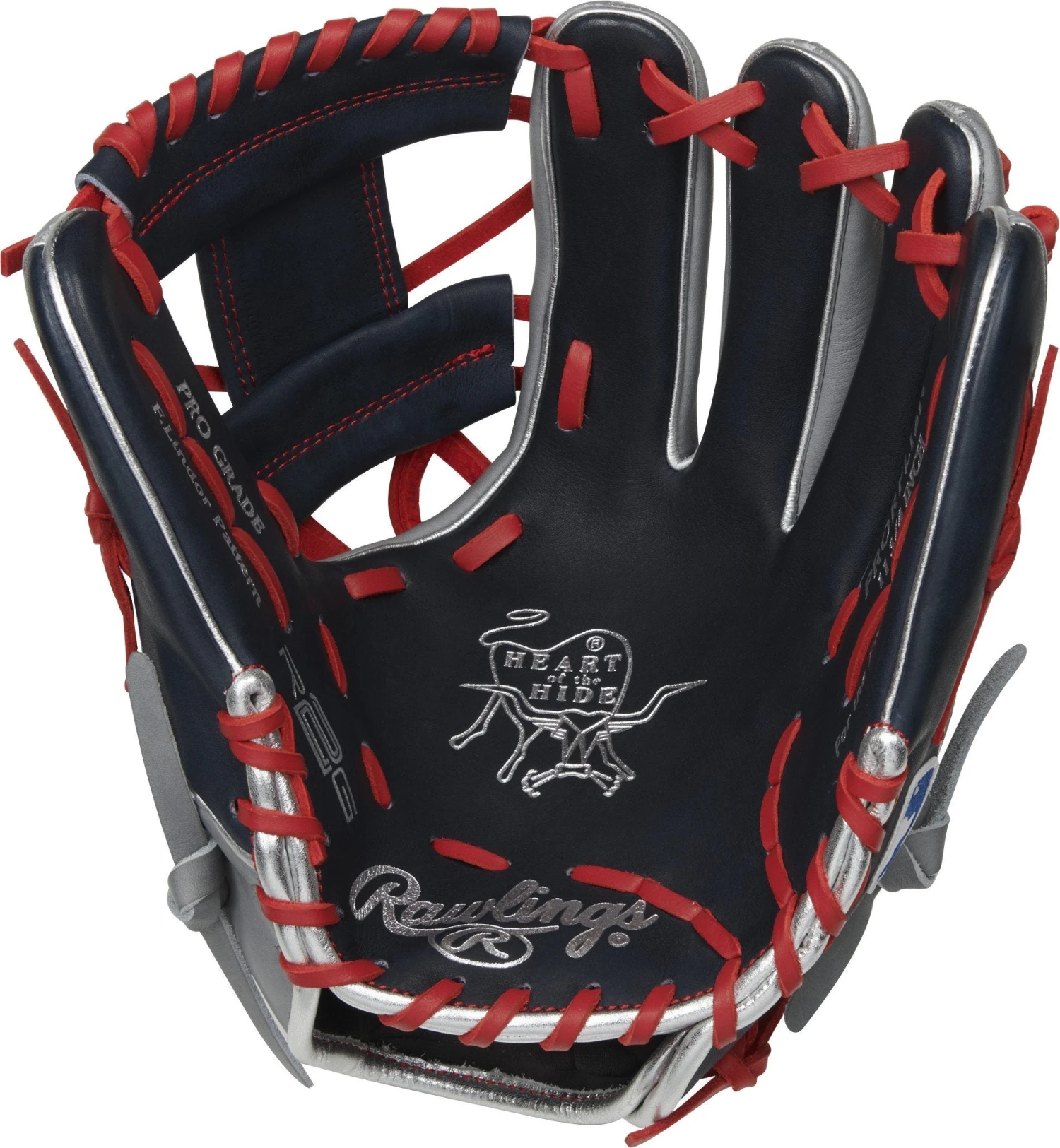 Rawlings Heart Of The Hide R2G 11.75" Francisco Lindor Baseball Glove: PRORFL12N - Image 2