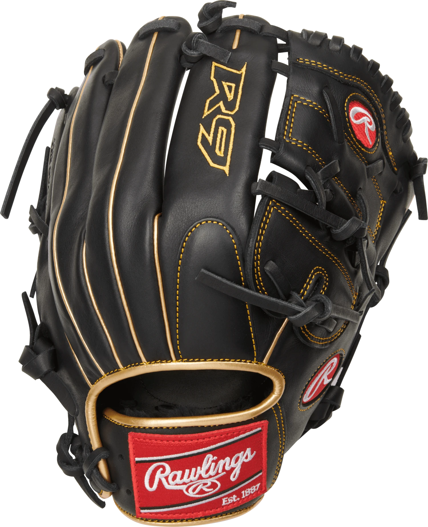 Rawlings R9 12" Infield/Pitcher's Baseball Glove: R9206-9BG