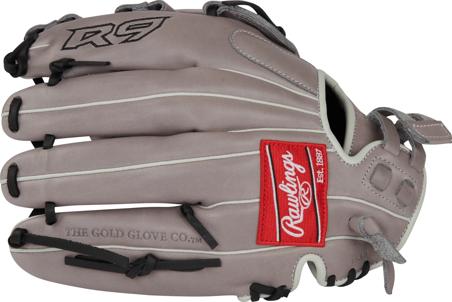 Rawlings R9 12" Fastpitch Softball Glove: R9SB120U-6GW - Image 4