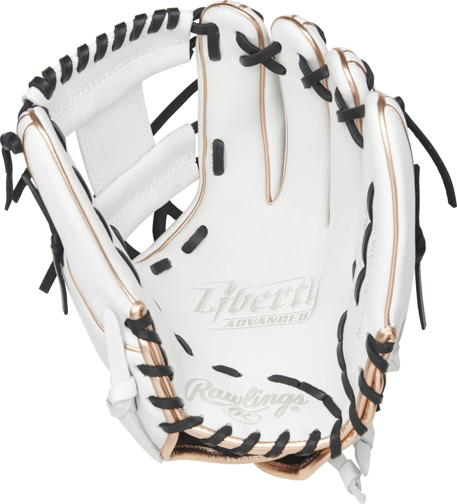 Rawlings Liberty Advanced 11.75" Fastpitch Softball Glove: RLA715-2WB - Image 2