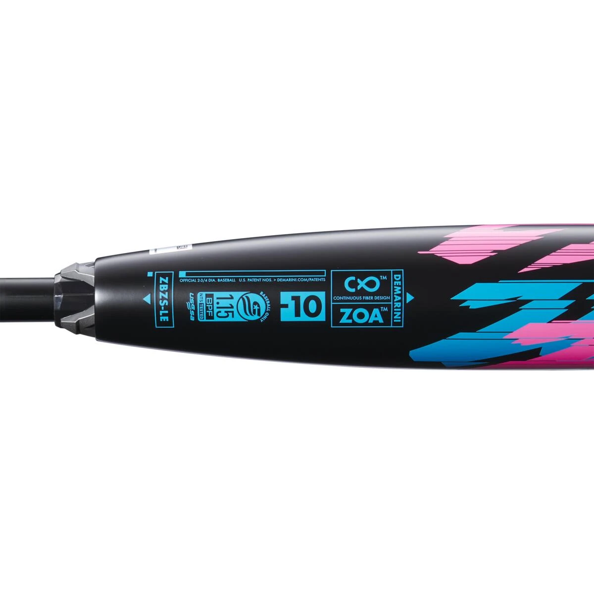 2022 DeMarini Zoa Glitch (-10) USSSA Baseball Bat: WBD2355010 - Image 11
