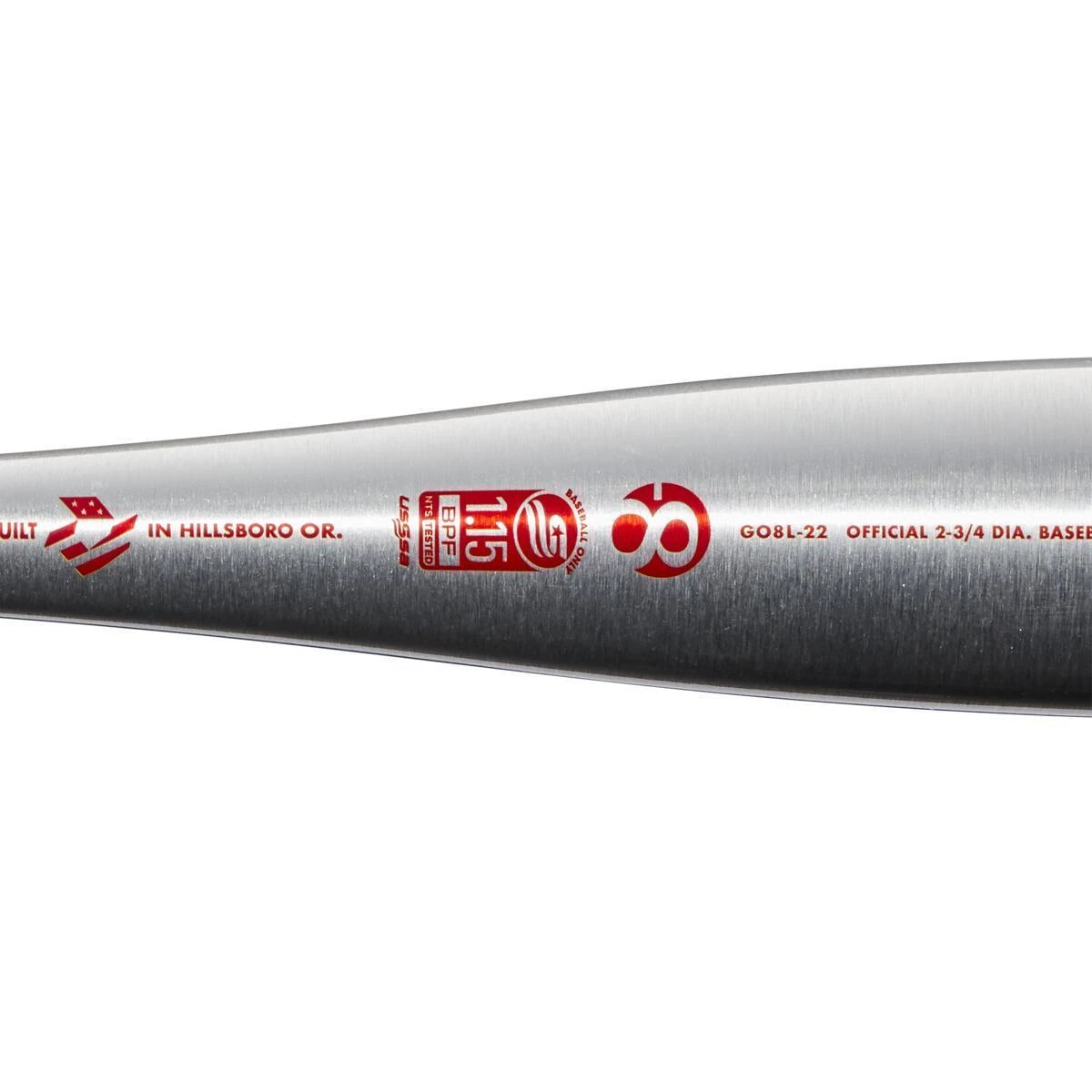 2022 DeMarini The Goods One Piece (-8) USSSA Baseball Bat: WTDXGO8-22 - Image 7
